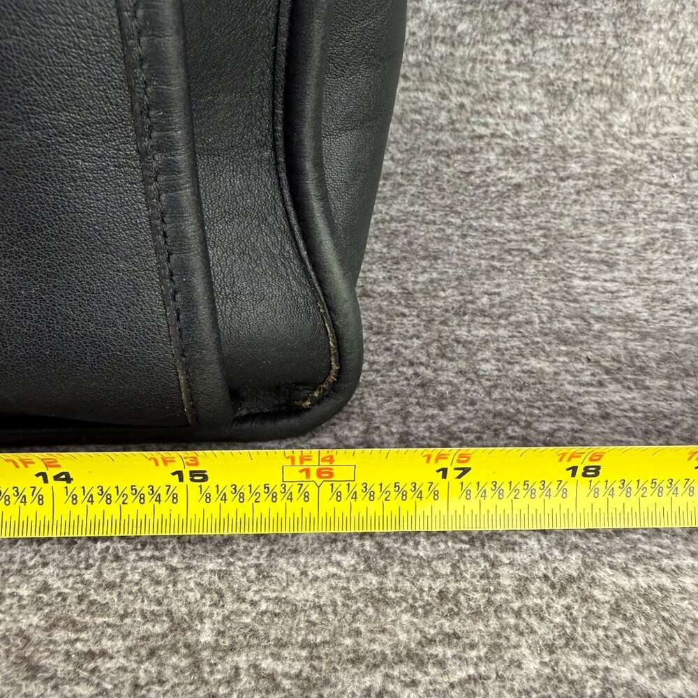 ✅VTG Coach Beekman 5266 Black Leather Briefcase Business Messenger/Laptop Bag - Picture 10 of 16